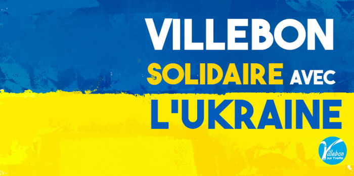 Villebon solidaire avec l'Ukraine