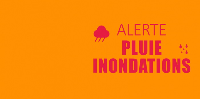 Vigilance Pluie inondations en cours