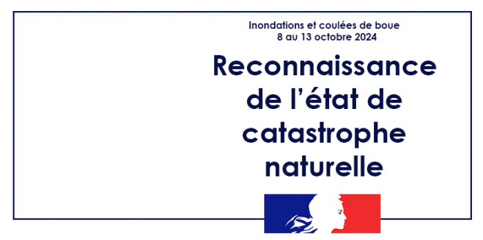 Reconnaissance de l'état de catastrophe naturelle