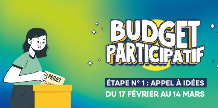 Soumettez vos idées au Budget participatif 2025 jusqu'au 14 mars